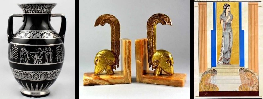 Grecian Inspired Art Deco Items